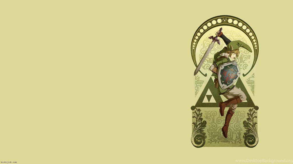 Wallpapers Zelda Shield The Legend Of Elves Alphonse Mucha Art ...
