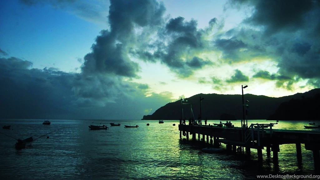 Trinidad And Tobago Clouds Landscapes Water Wallpapers ...