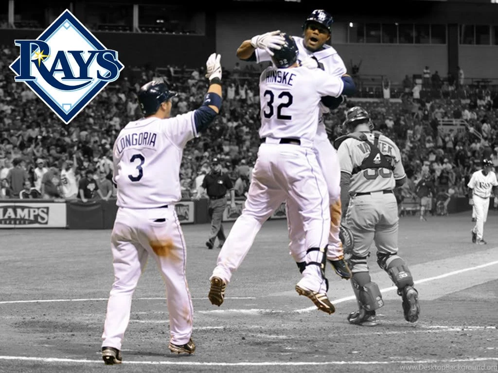 Rays Celebrate Against Boston Photo By Phartist84