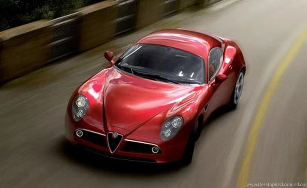 Alfa Romeo 8c Black