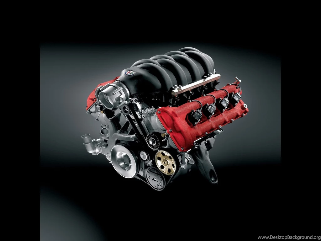 2009 Alfa Romeo 8C Competizione   Engine   1920x1440   Wallpapers
