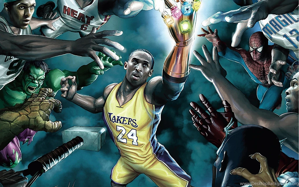 Basketball: Cartoons Sports Basketball Kobe Bryant Los Angeles ...