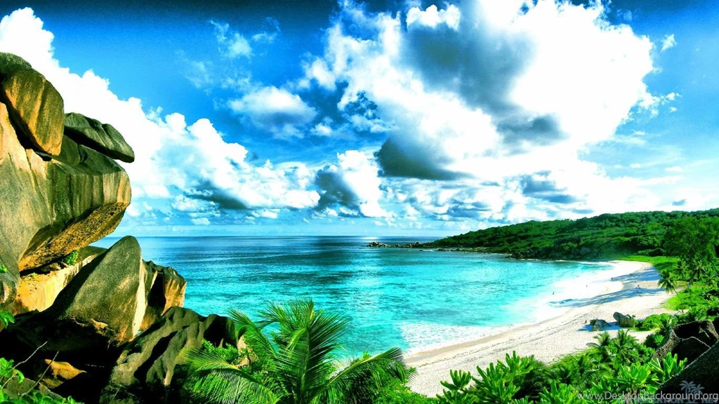 Wallpapers Beach Backgrounds Desktop Seychelles Wallpapers Beautiful ...