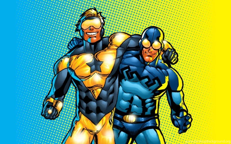 Report: Warner Bros. Is Working On A Booster Gold/Blue Beetle Team ...