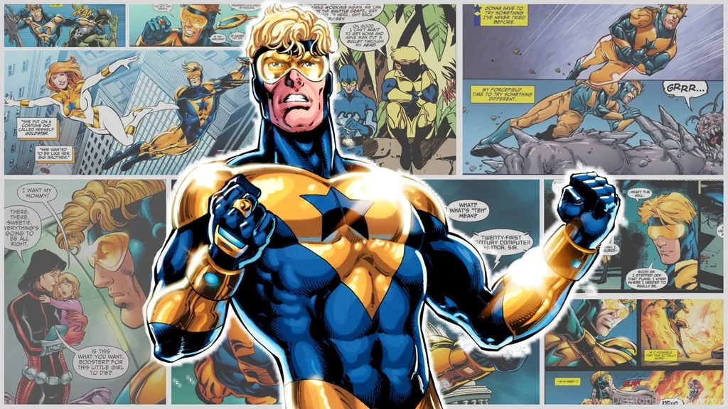 Booster Gold Dream Casting On The Flash After Show! YouTube