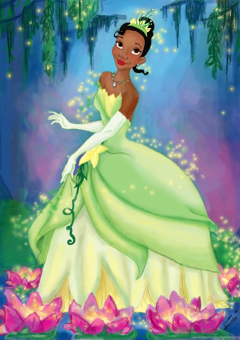 Tianaweddingdress Princess Tiana