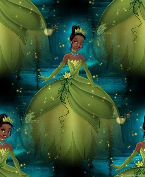 Disney's Princess And The Frog Tiana Tile Wallpapers