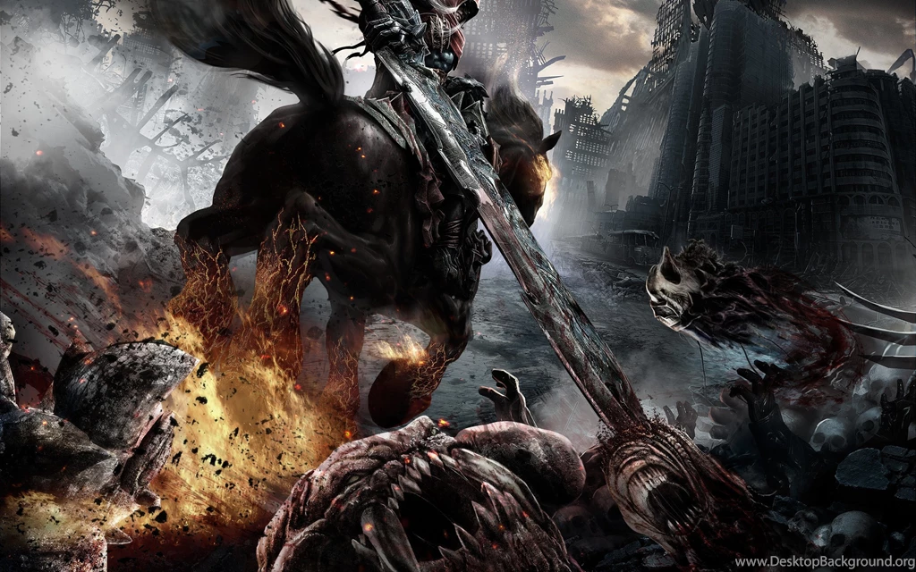 Wallpapers Darksiders: Wrath Of War, Horse, Sword, Darksiders ...