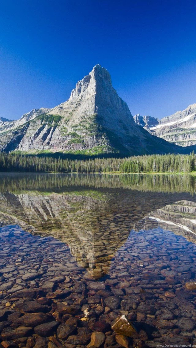 Glenns Lake, Montana iPhone 5 Wallpapers (640x1136)