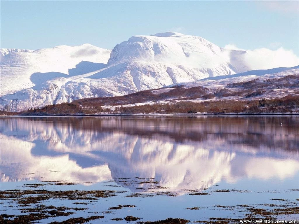 Desktop Wallpapers » Natural Backgrounds » Highlands, Ben Nevis ...
