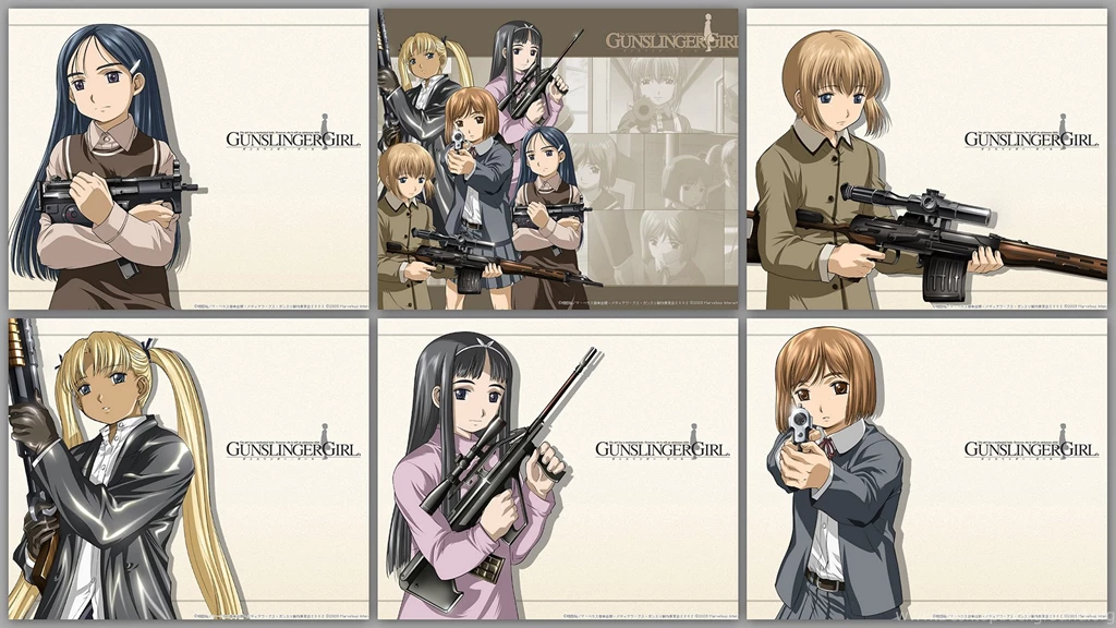 15 Quality Gunslinger Girl Wallpapers, Anime & Manga
