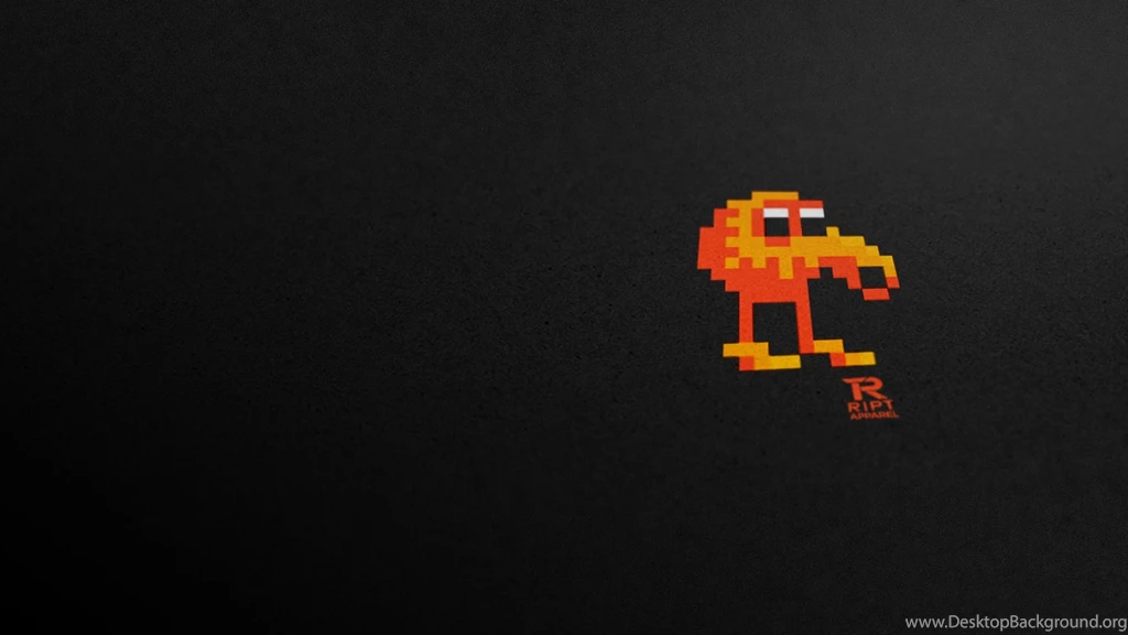 RIPT T Shirts: Qbert Poster & Wallpapers iPhone 5, And iPad Retina ...