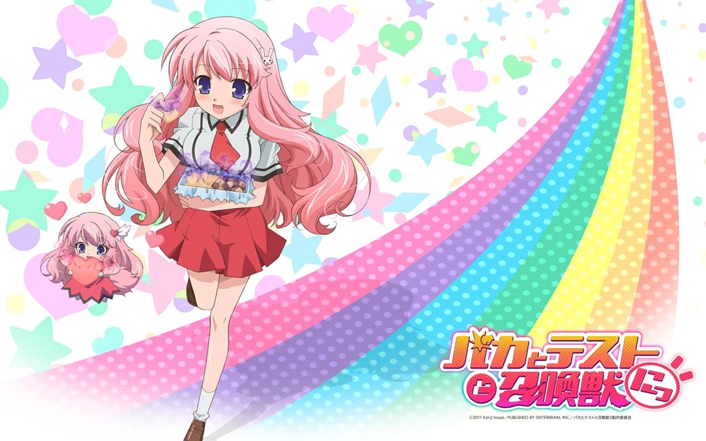Wallpapers Baka To Test To Shoukanjuu Anime Image
