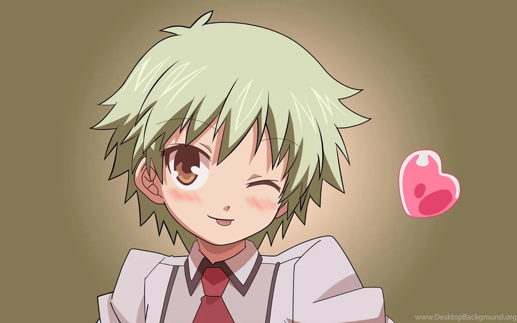 Baka To Test Shoukanjuu Kudou Aiko Blush Green