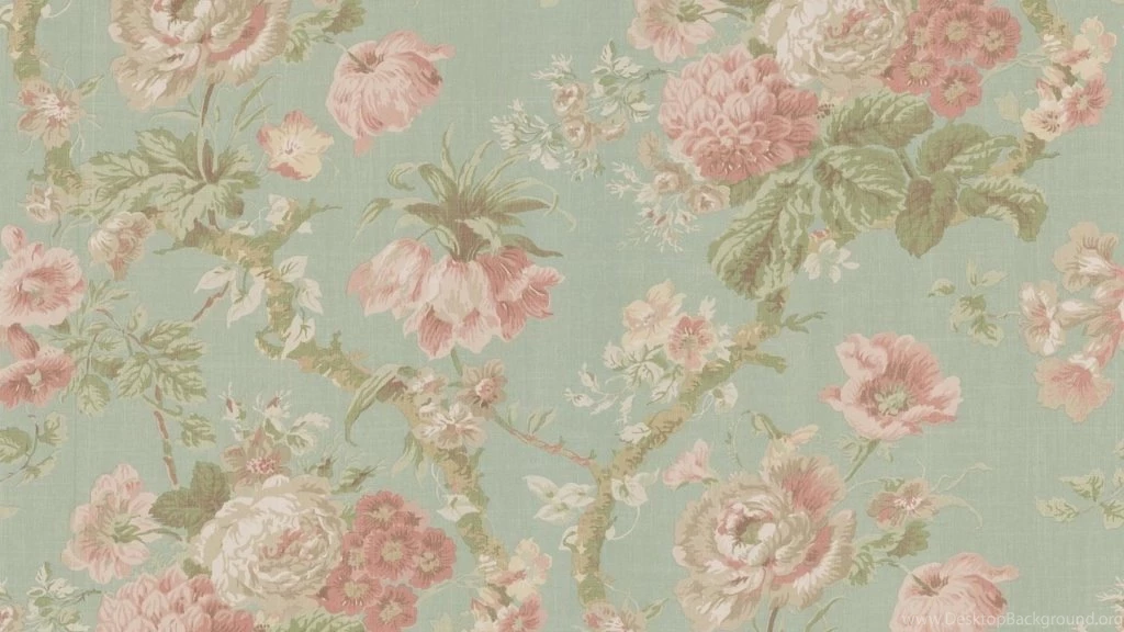 Vintage Flowery Wallpapers