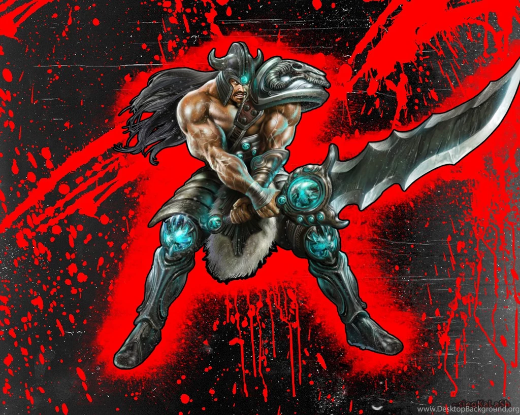 Tryndamere With Blood :3 By SiegKaLaSh On DeviantArt