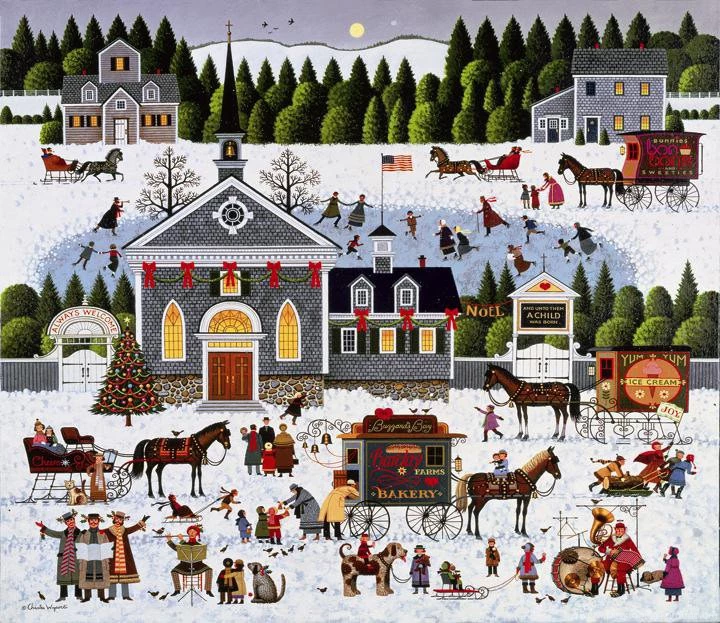 CHARLES WYSOCKI Artist American Nostalgic Art