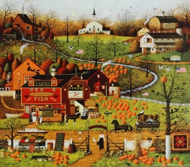 Artist: Charles Wysocki On Pinterest
