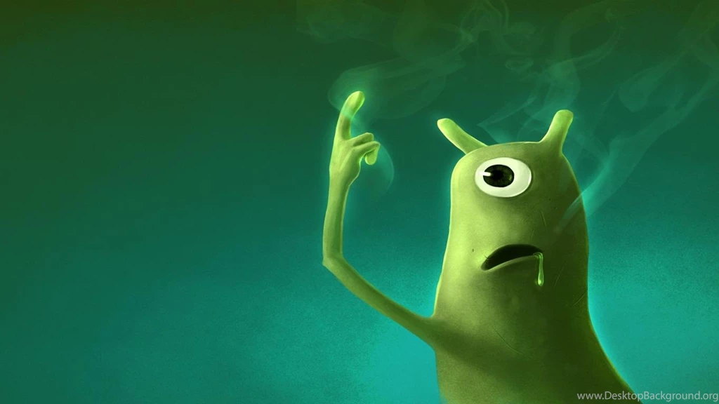 Wallpapers Toy Machine Free Hd Green Alien Mouthwatering For New ...