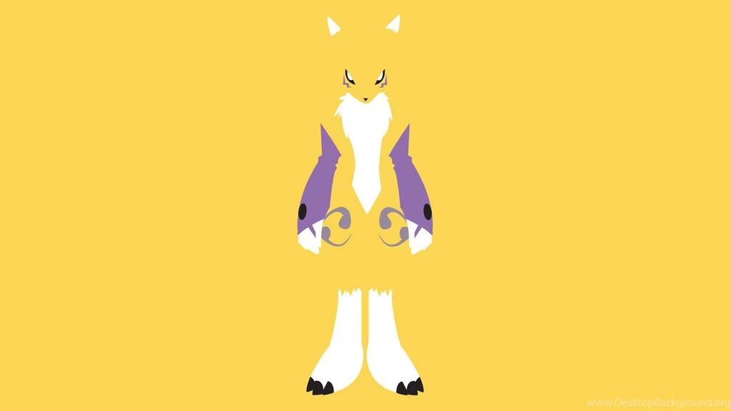 DeviantArt: More Like Renamon Minimalist Wallpapers By WillC B