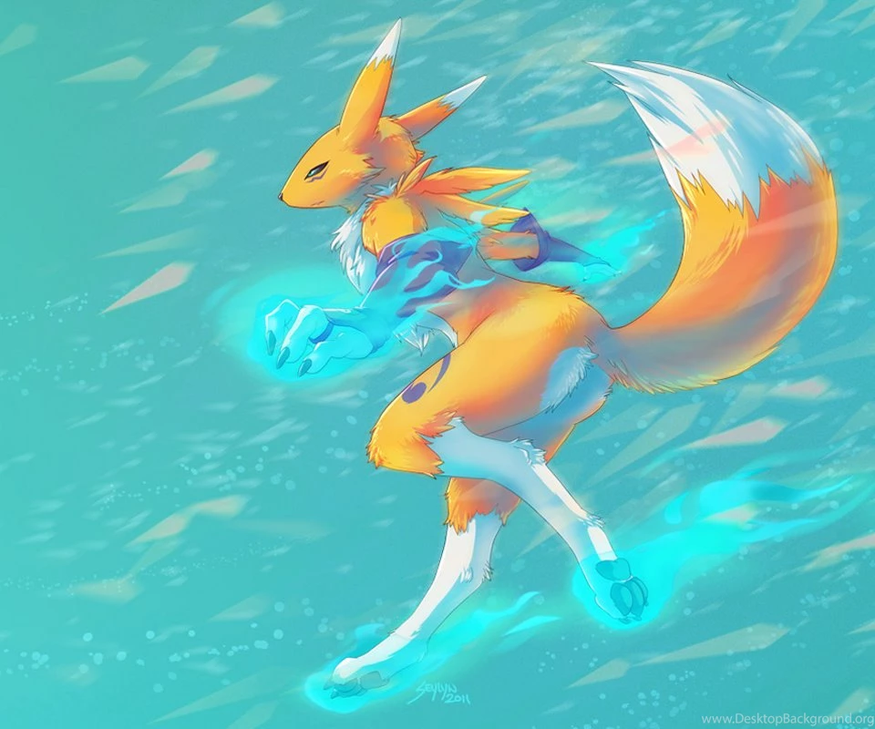 Renamon   Spiritwalk Drawn Cartoons Wallpapers For Android Download ...