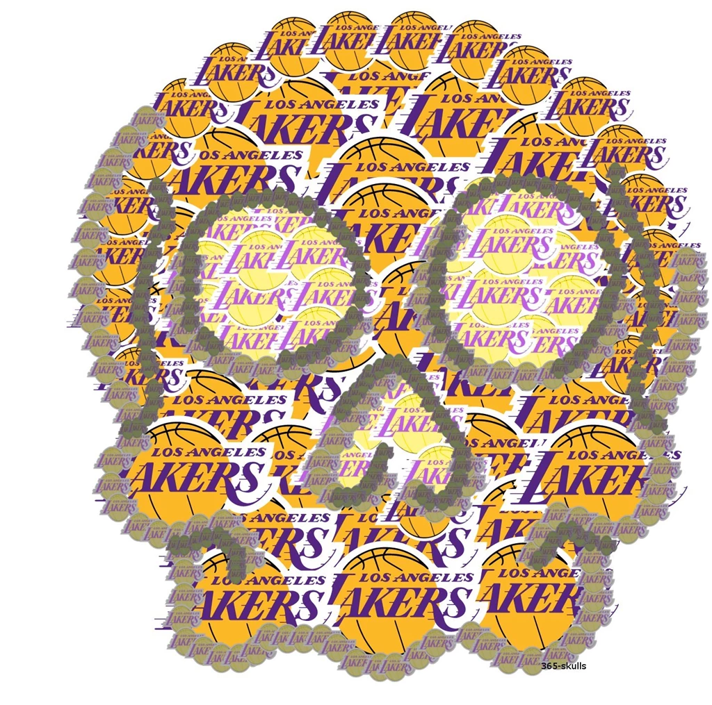 NBA Image As Backgrounds – LA Lakers Skull Wallpaper, Unbelievable ...