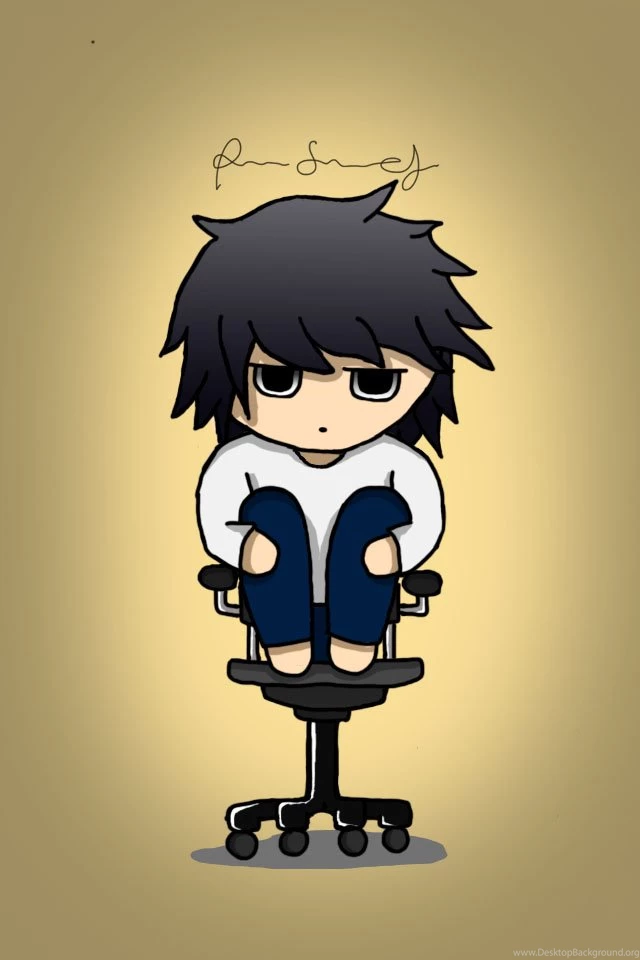 Chibi L, iPhone 4S Wallpapers By JinxDrawings On DeviantArt