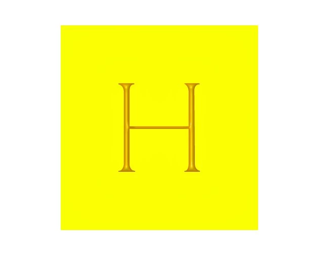 Yellow Neon Letter H By Neonlettersplz On DeviantArt