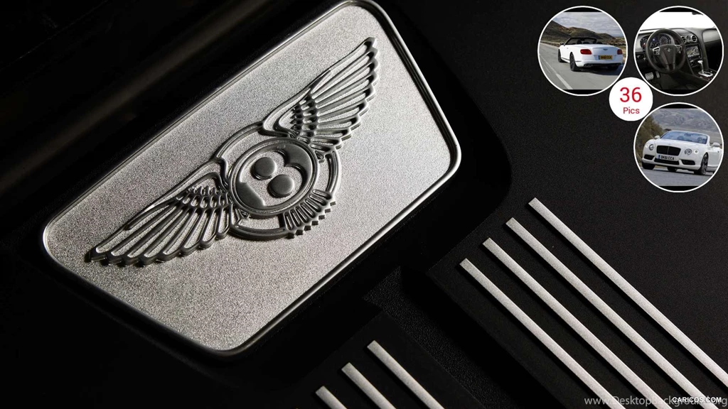2013 Bentley Continental GTC V8 Convertible Badge