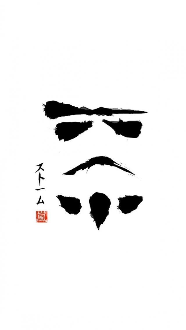 Japanese Storm Trooper iPhone 5 Wallpapers (640x1136)