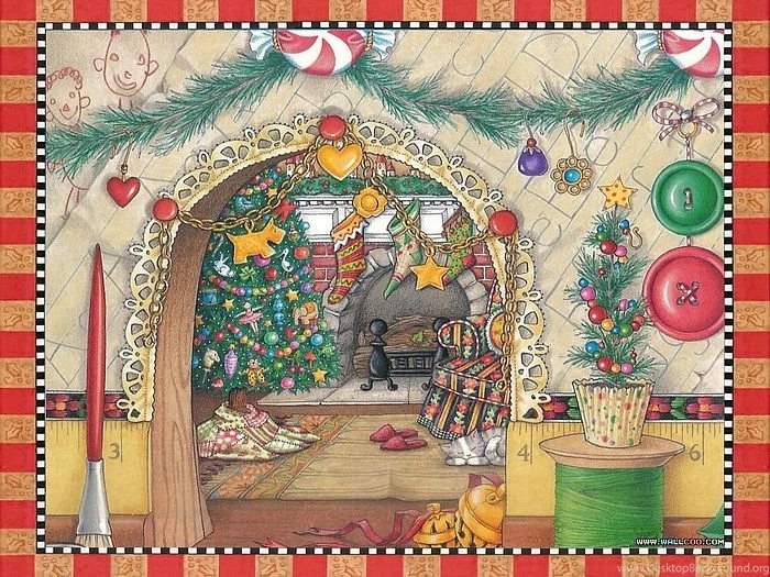 Wallpapers Of Christmas Story Book The Night Before Christmas 27 ...