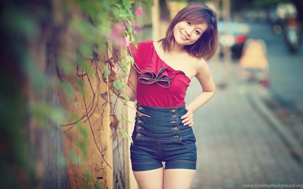Women Viet Nam Asians Depth Of Field Wallpapers