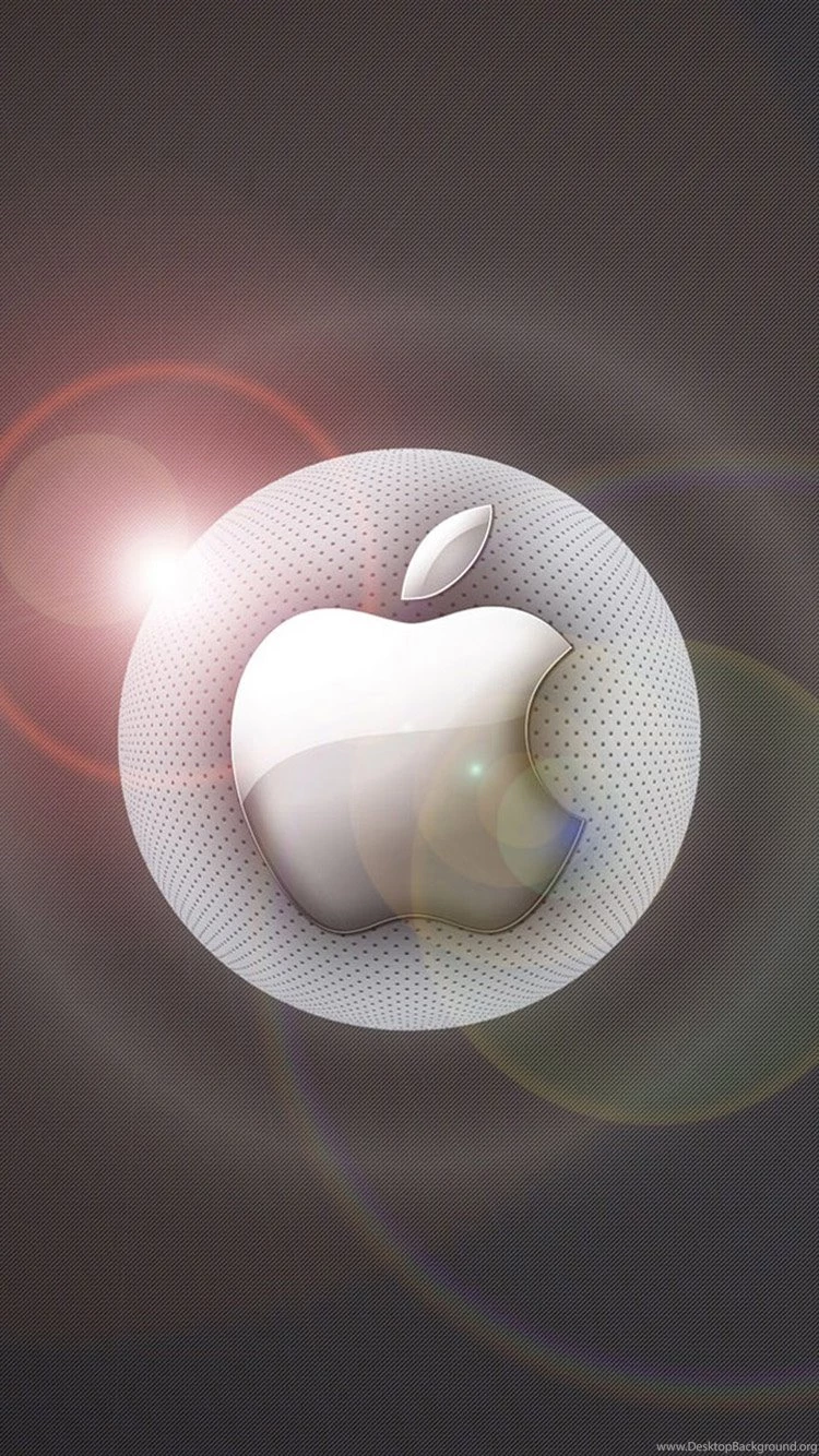 3D Ball Apple Logo iPhone 6 Wallpapers, iPhone 6 Backgrounds And ...