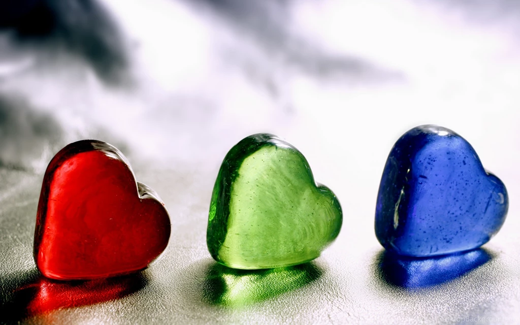 Multi coloured Hearts Wallpapers And Images Wallpapers, Pictures ...