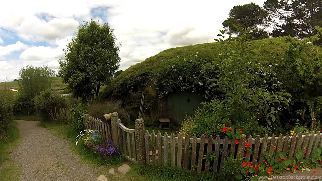 A Walk Through Hobbiton Movie Set YouTube