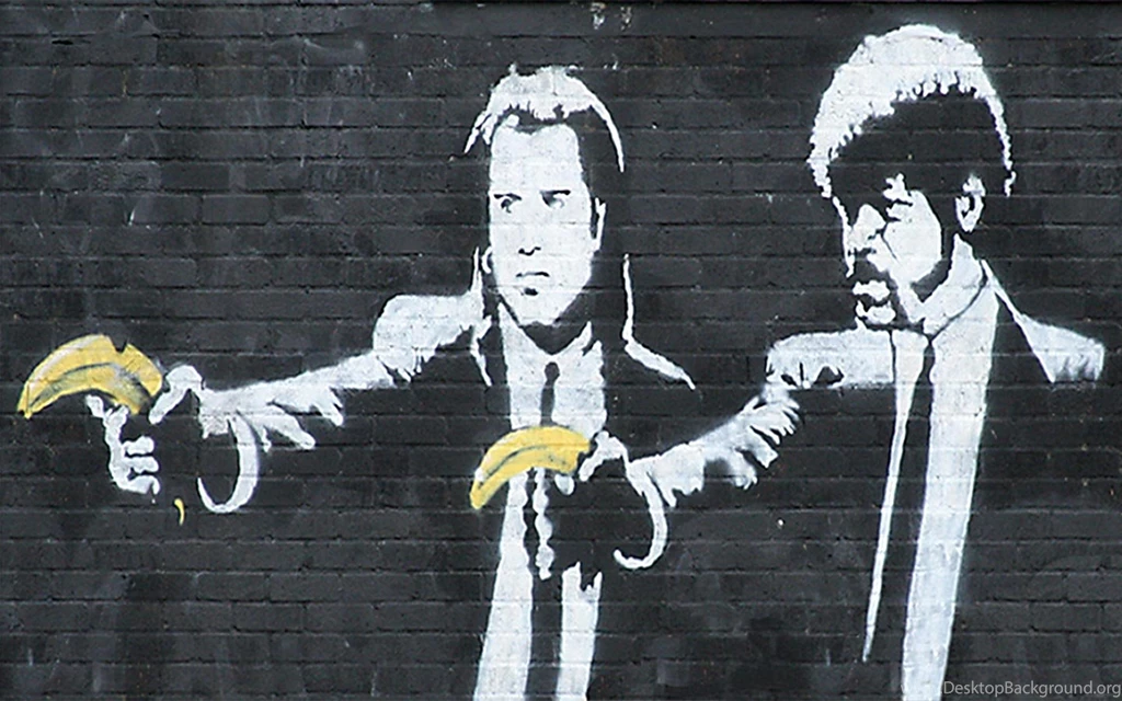 Pulp Fiction Banksy