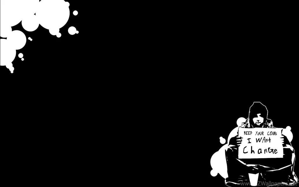 Download Banksy Change Wallpapers 1280x800