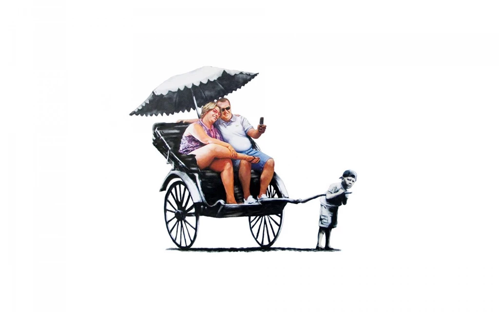 Banksy Rickshaw Wallpapers