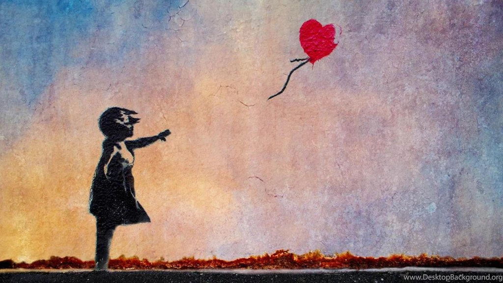 Banksy Heart   (