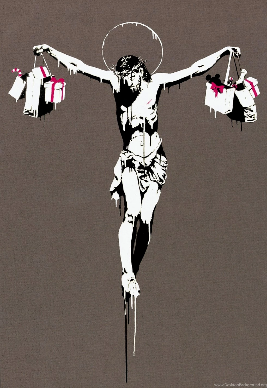Banksy Jesus Christ