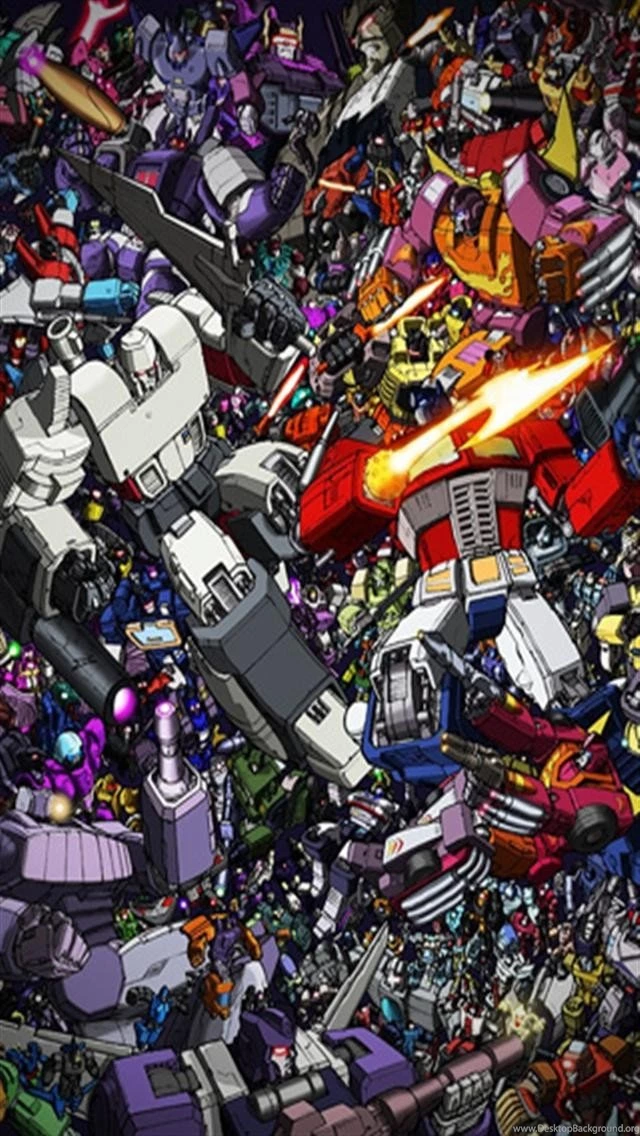 Transformers Collage HD iPhone Wallpapers, iPhone 5(s)/4(s)/3G ...