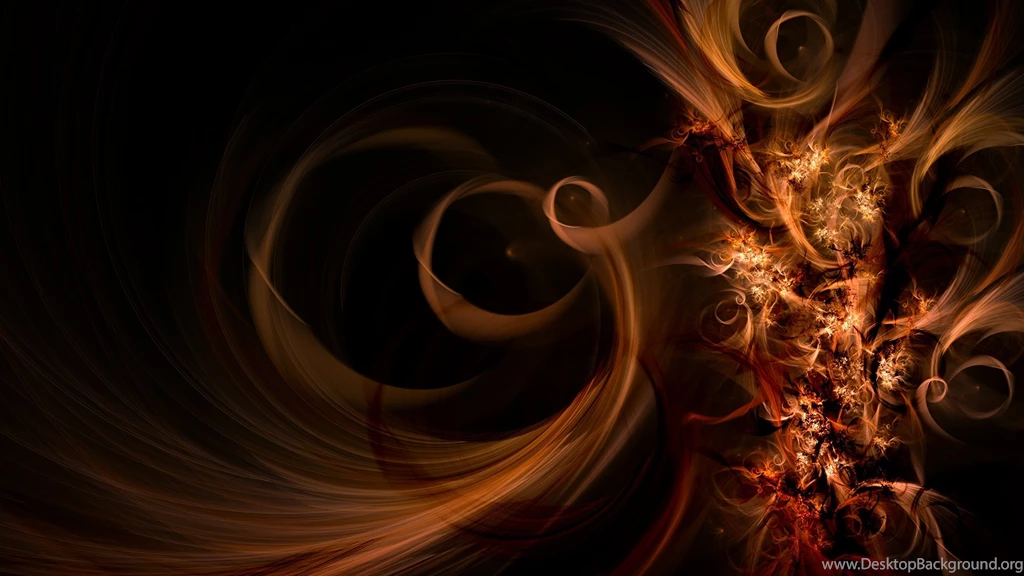 Download Wallpapers 1920x1080 Flowers, Patterns, Brown, Black Full ...