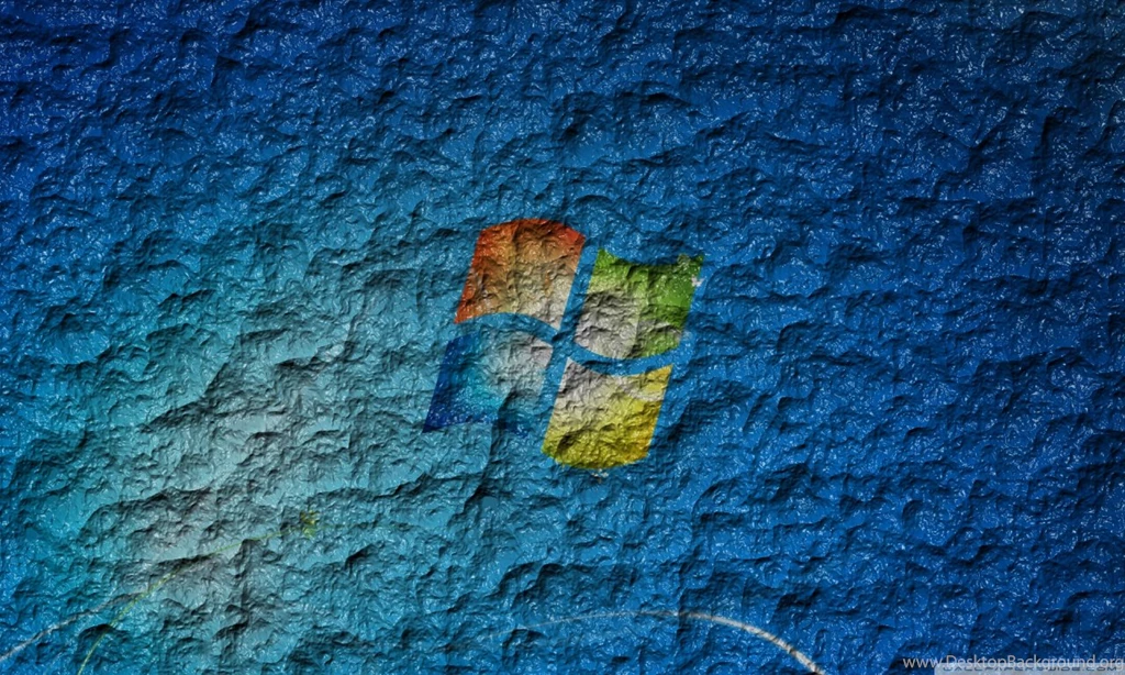 Windows Logo On Wall HD Desktop Wallpapers : High Definition ...