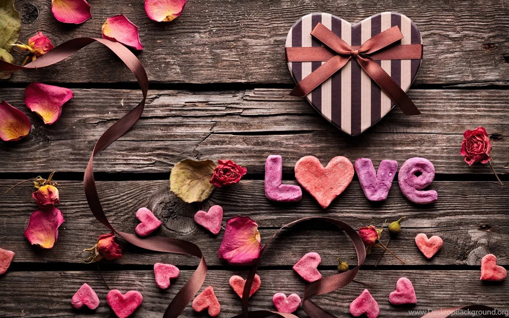 Wallpapers Love With Wood Backgrounds Free Downl