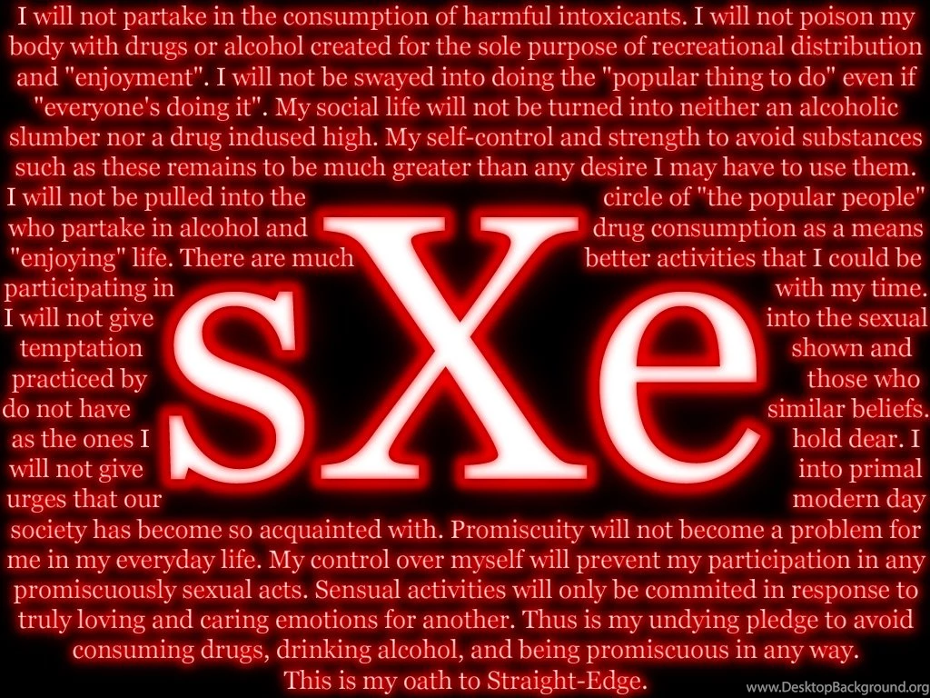 SXe Oath By Dark Siah On DeviantArt