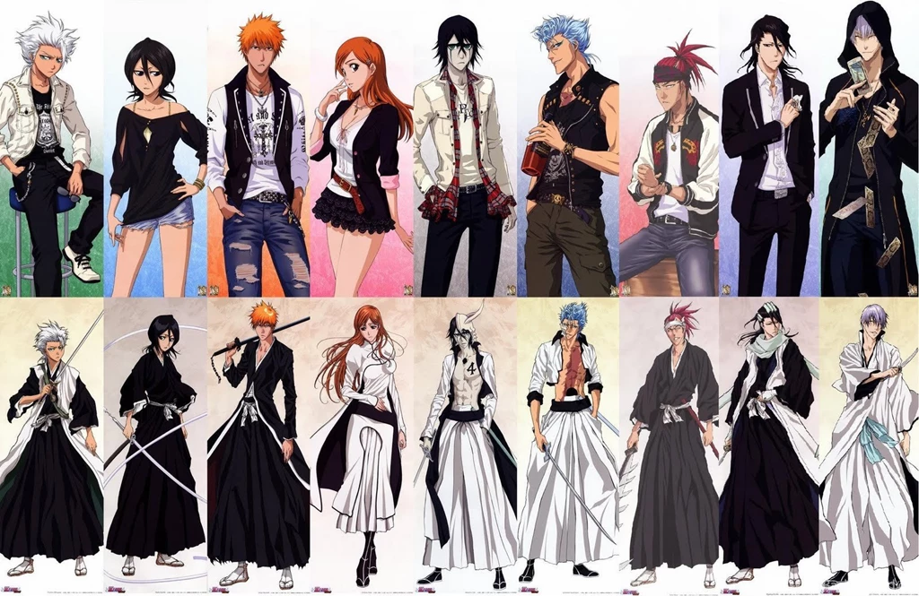 Bleach, Kurosaki Ichigo, Ichigo, Inoue Orihime, Kuchiki Byakuya ...