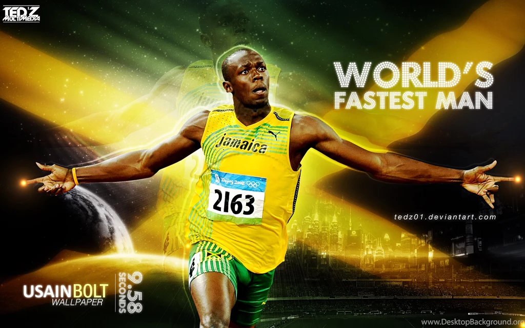 Fonds D'écran Usain Bolt : Tous Les Wallpapers Usain Bolt