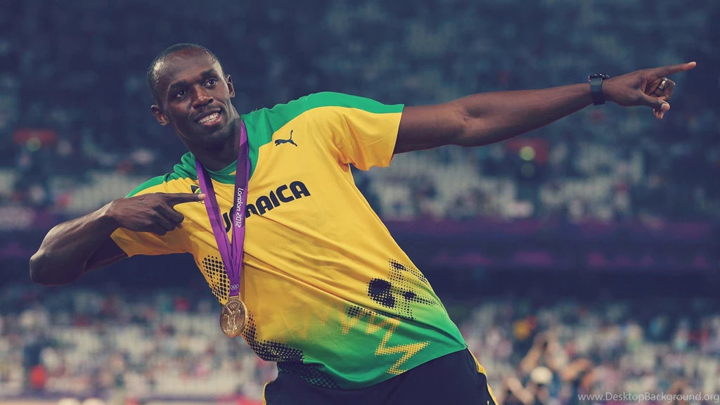 HD Usain Bolt With Medal Wallpapers