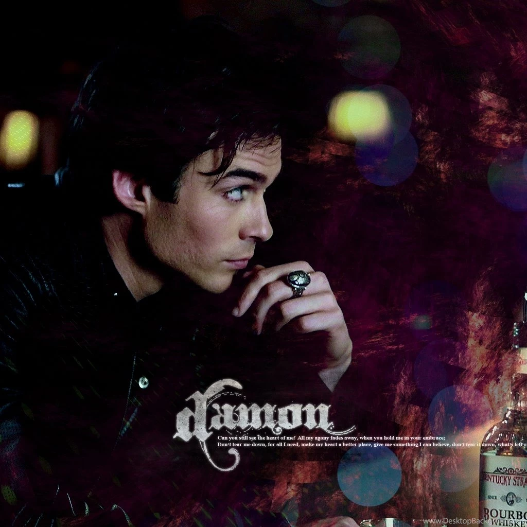 Wallpapers Damon Salvatore Free Ipad The Vampire Diaries 1024x1024 ...