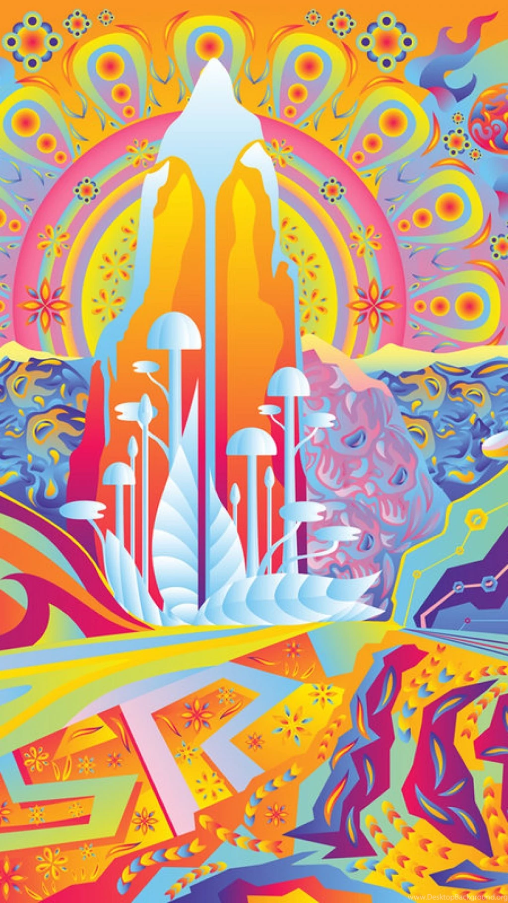 Trippy iPhone 5 Wallpapers